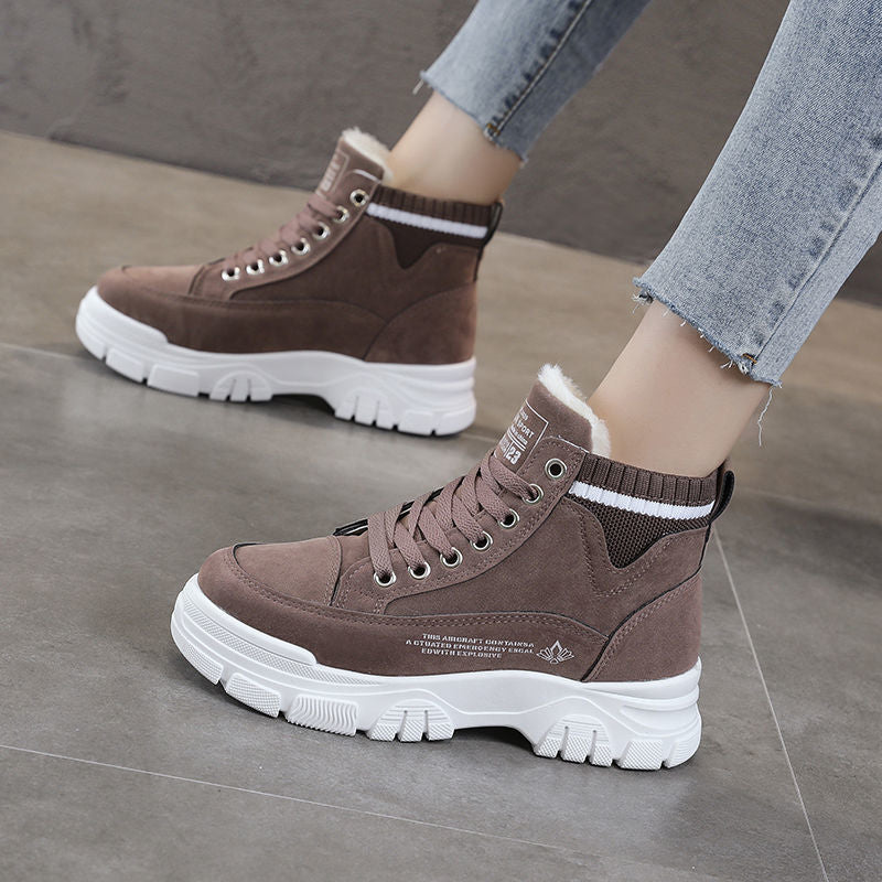 WarmFur - Sneakers met Warme Bontvoering voor Dames