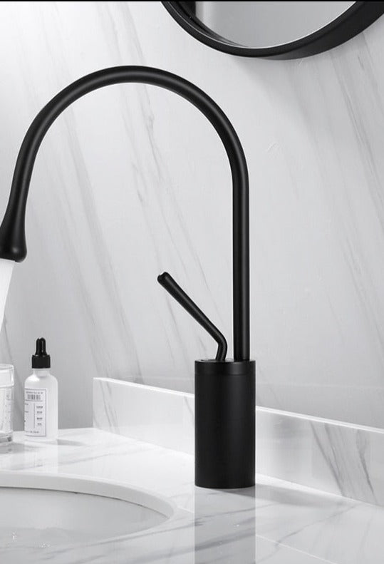 AquaTurn - Draaibare Watervalkraan Badkamer | Moderne Wastafelkraan