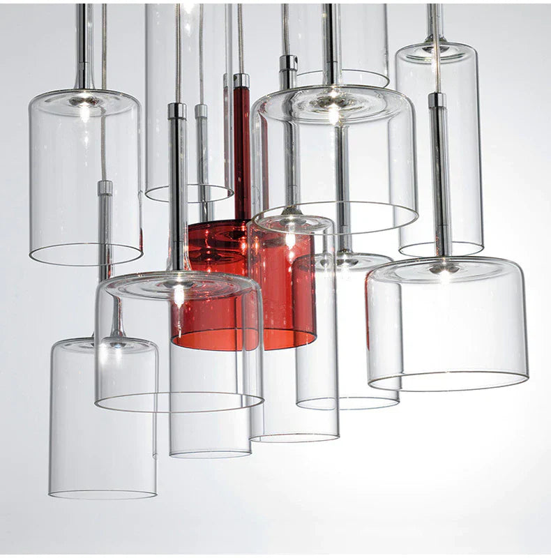 Elegante Glazen Hanglamp voor Eettafel - Moderne LED Verlichting voor Stijlvol Interieur