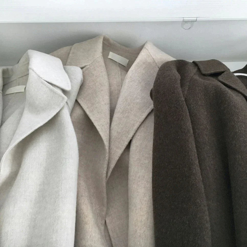 Bergen - Klassieke Lange Winterjas voor Dames