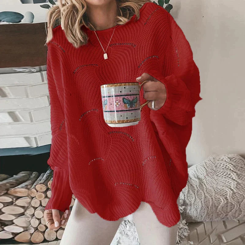 Naya - Oversized Gebreide Trui voor Dames