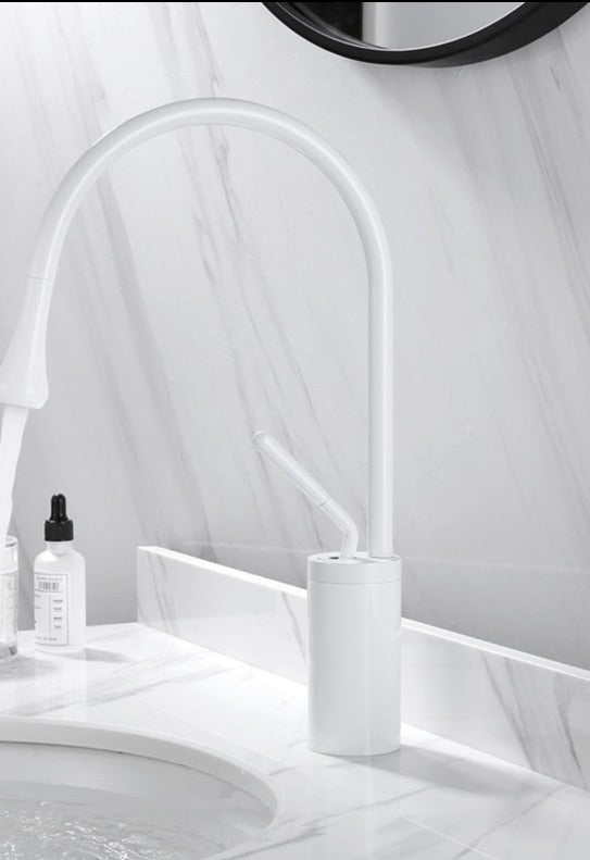 AquaTurn - Draaibare Watervalkraan Badkamer | Moderne Wastafelkraan