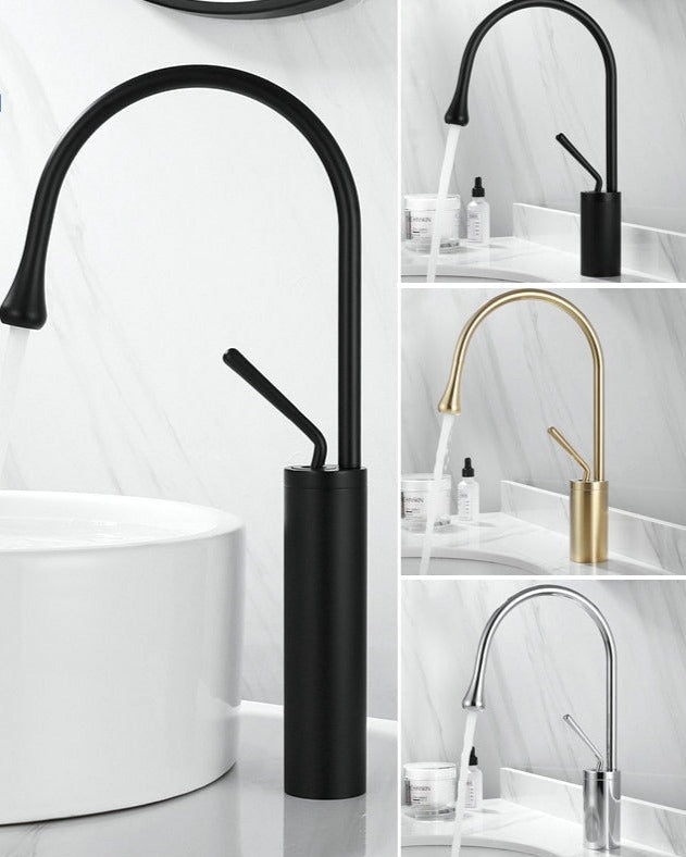 AquaTurn - Draaibare Watervalkraan Badkamer | Moderne Wastafelkraan