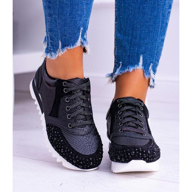 FunFit - Trendy Dames Sneakers met Vrolijke Print