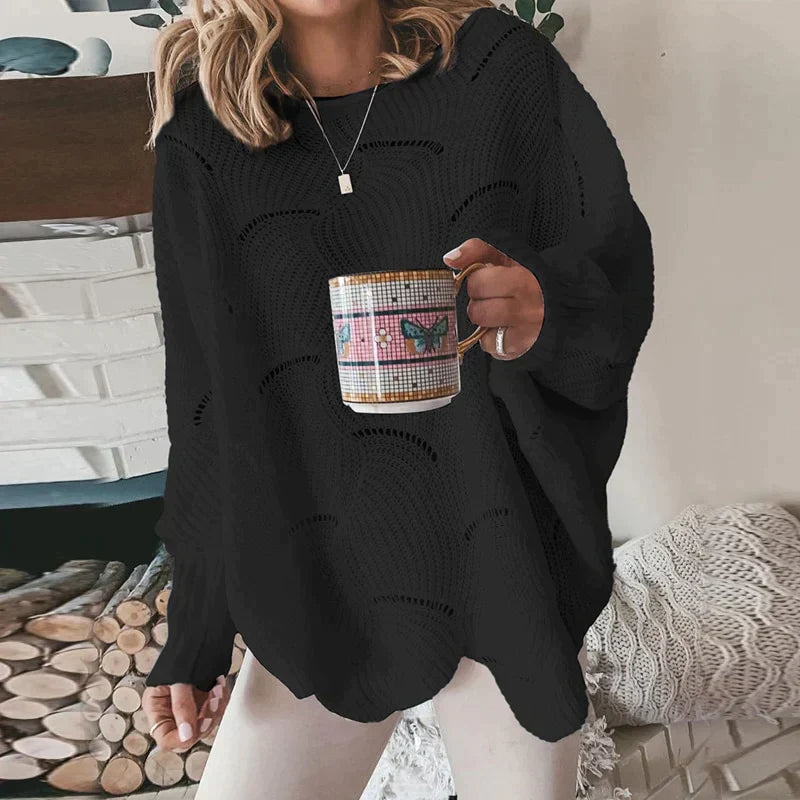 Naya - Oversized Gebreide Trui voor Dames