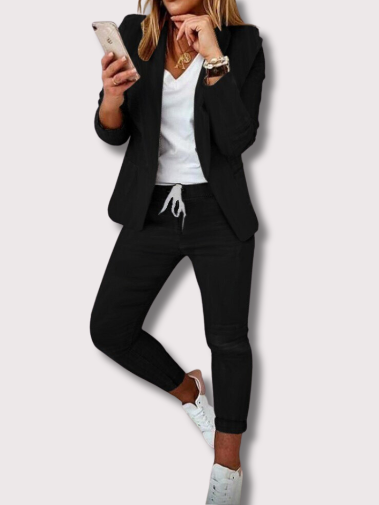 Chloe Elegant Blazer Set - Blazer en Broek voor Dames