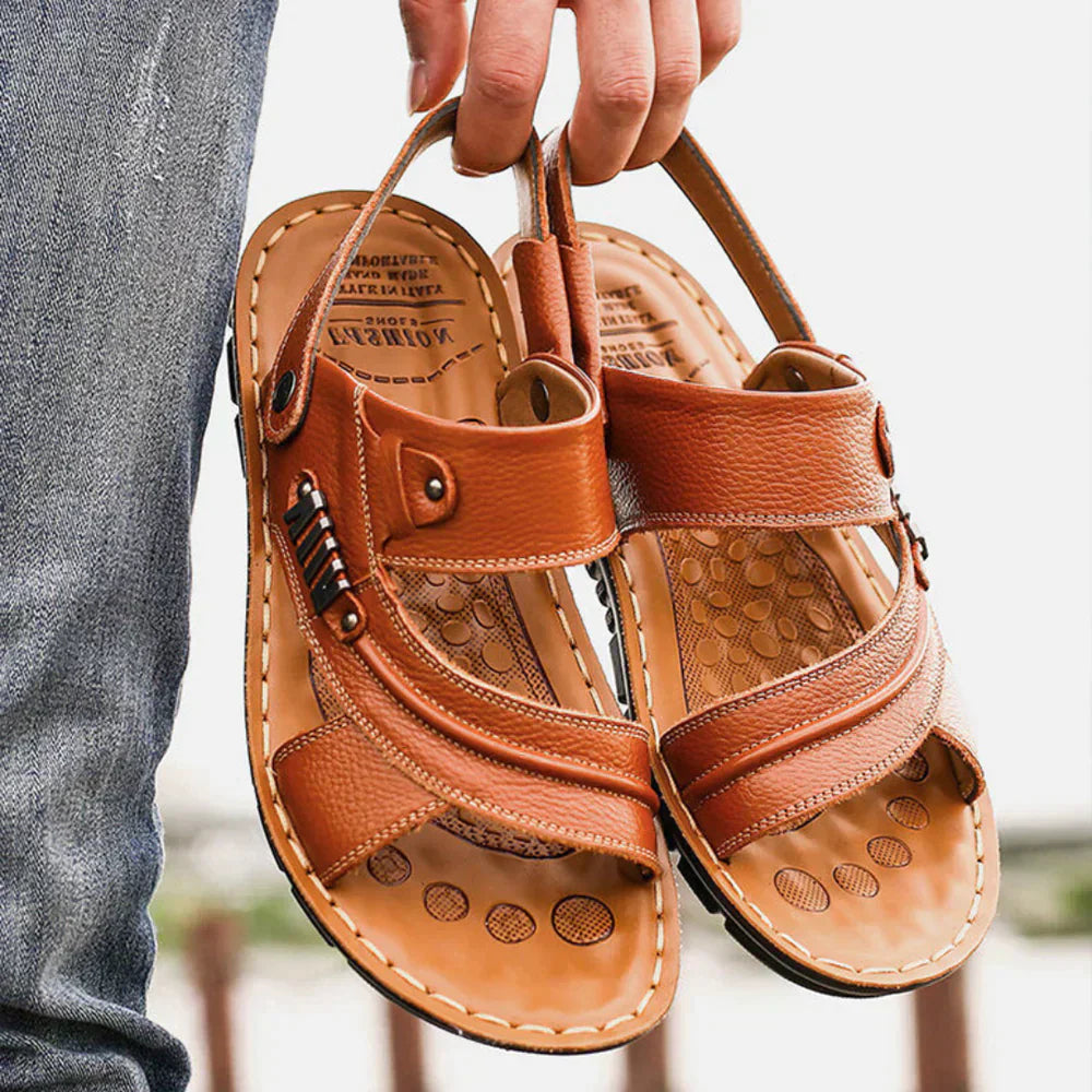 Max - Orthopedische Premium Sandalen voor Heren | Comfortabele en Stevige Zomersandalen