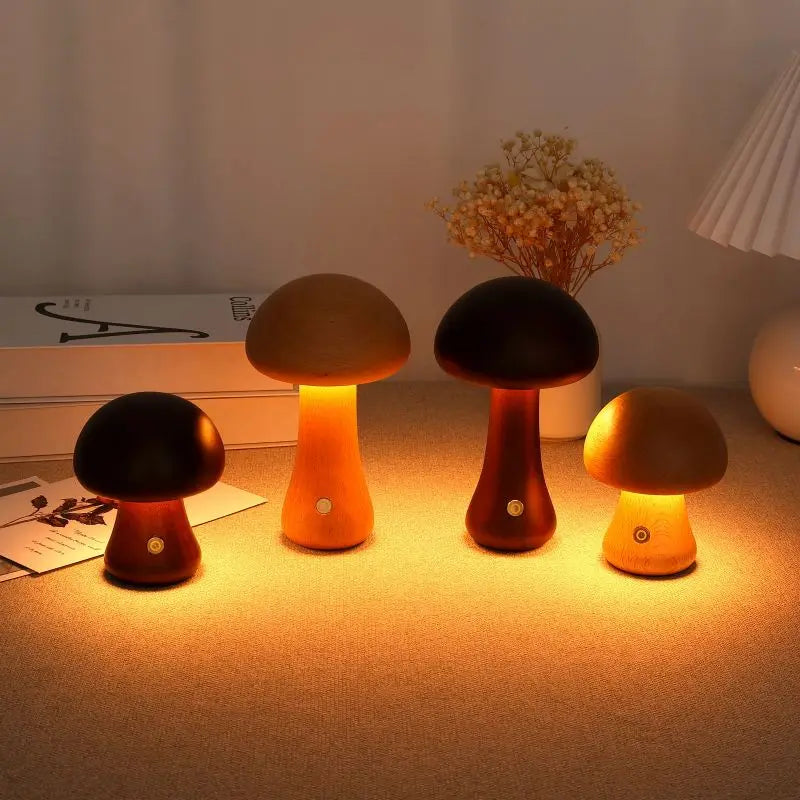 MushroomLight - Charmante Paddenstoel Sfeerlamp | Perfect voor Kinderkamers