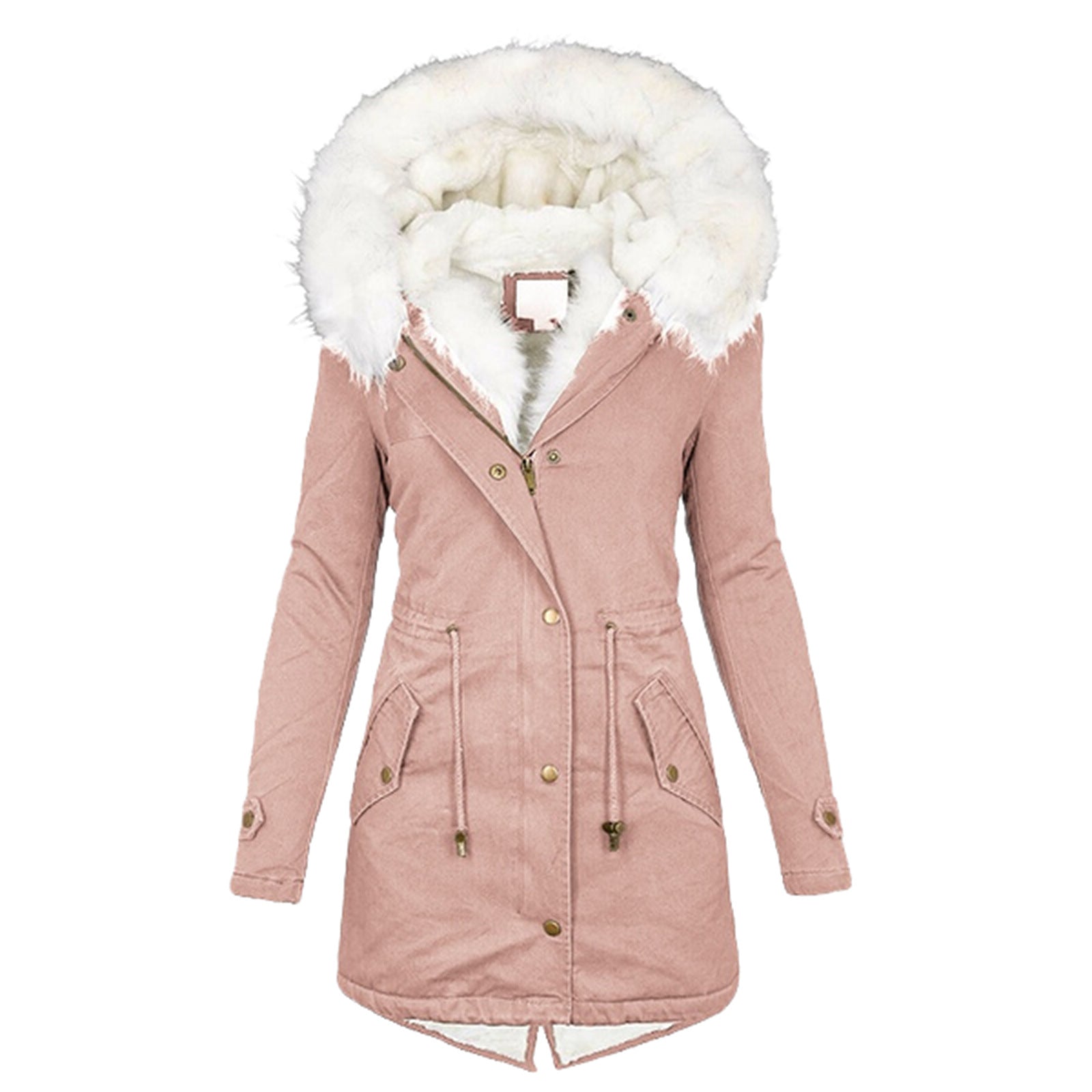 Anja Luxe Winterjas voor Dames – Elegantie en Warmte Gecombineerd