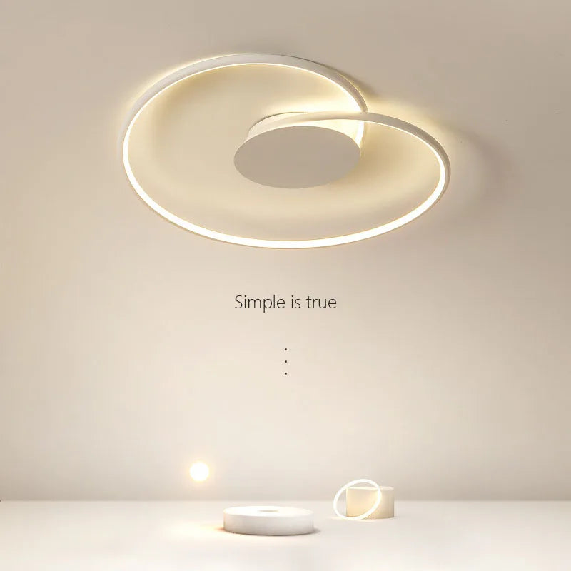 Stijlvolle Eenvoudige Plafondlamp - Minimalistische Designverlichting voor Elke Kamer