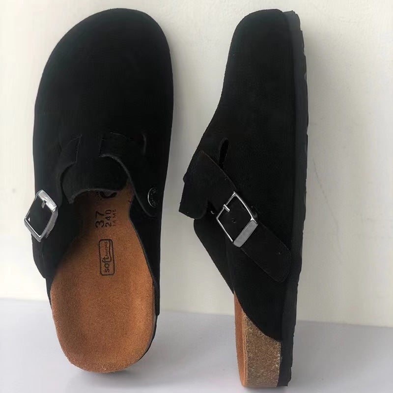 Eudora Premium Unisex Leren Sandalen - Comfort en Stijl in Boston Design