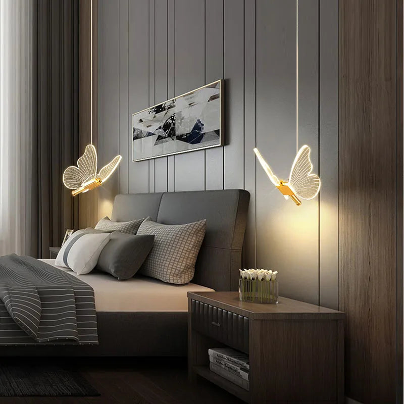GlowWings LED Hanglamp - Unieke Vlinder Plafondlamp met Modern Design