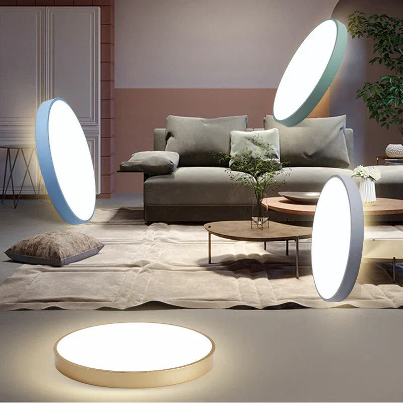 ColorCraft - Multicolor LED Plafondlamp met Instelbare Kleuren