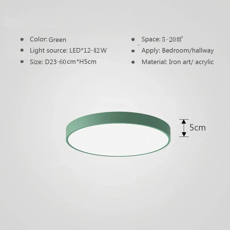 ColorCraft - Multicolor LED Plafondlamp met Instelbare Kleuren