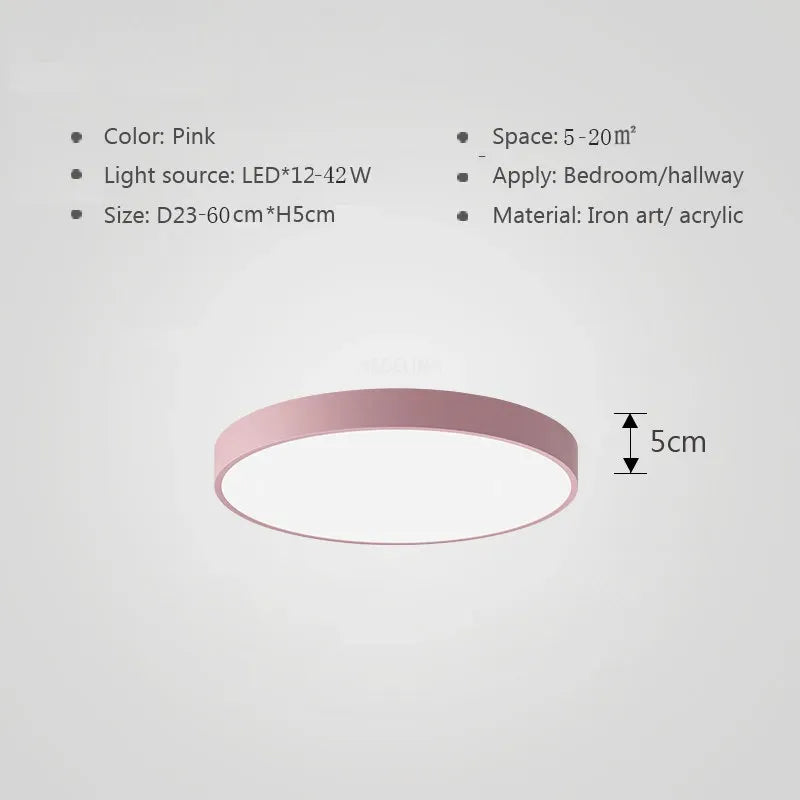 ColorCraft - Multicolor LED Plafondlamp met Instelbare Kleuren