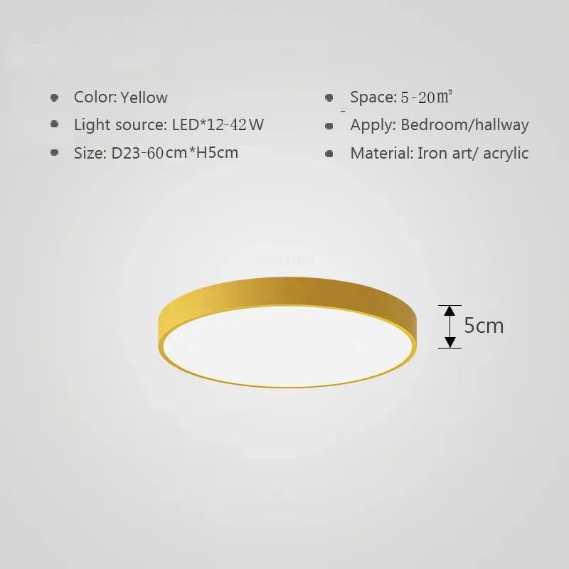 ColorCraft - Multicolor LED Plafondlamp met Instelbare Kleuren