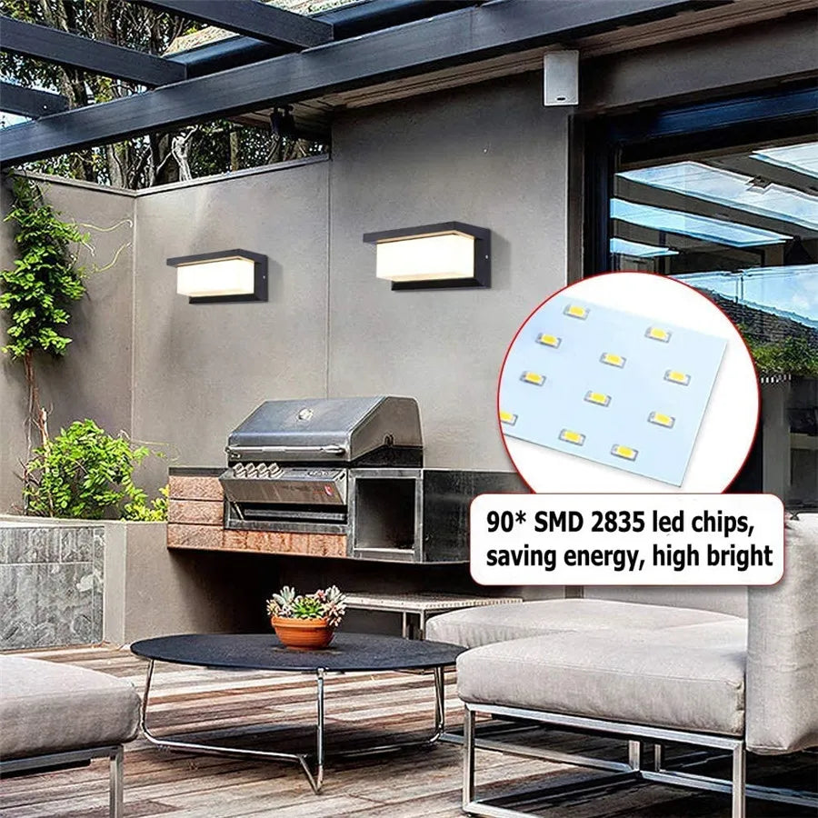 SkyBeam - Moderne Buitenwandlamp voor Stijlvolle Verlichting