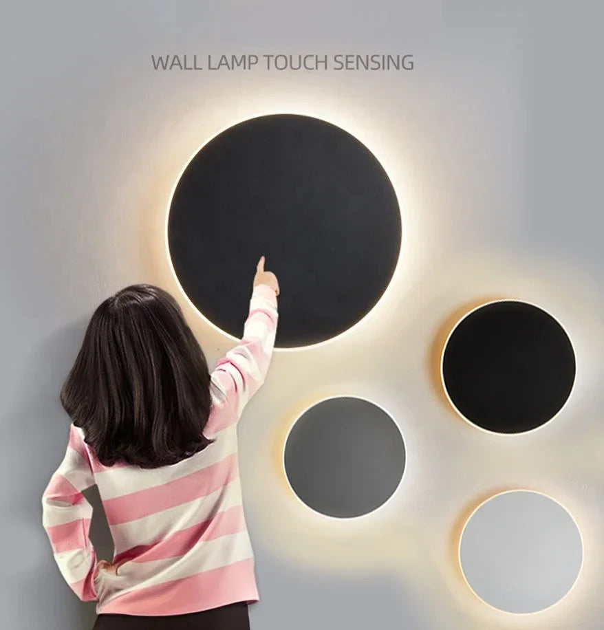 GlowSphere - Ronde LED Wandlamp voor Modern Interieur