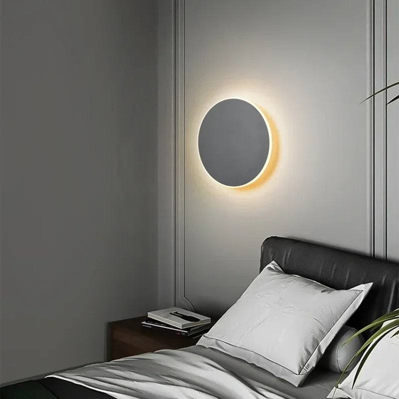 GlowSphere - Ronde LED Wandlamp voor Modern Interieur