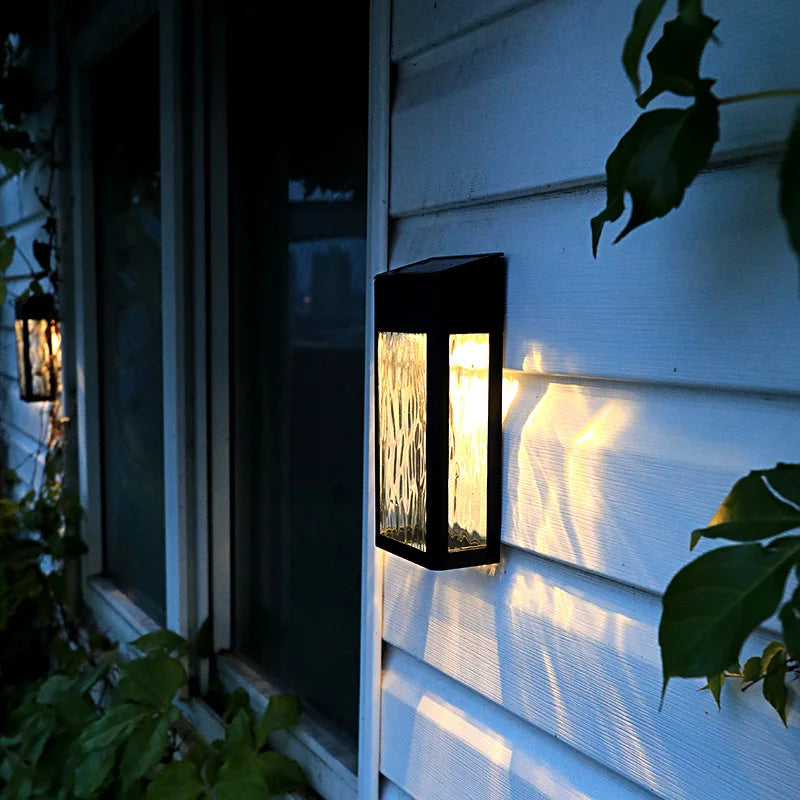 LumiWall - Solar Wandlamp voor Buitenverlichting