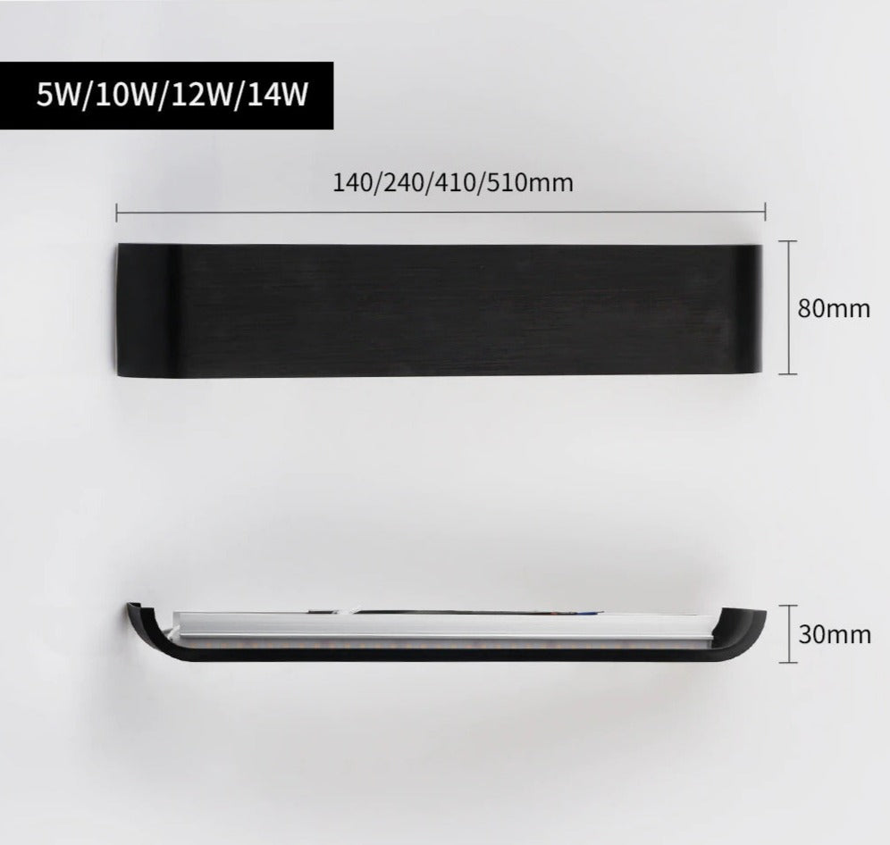 LichtAura - Unieke LED Wandlamp voor Stijlvolle en Energiezuinige Verlichting