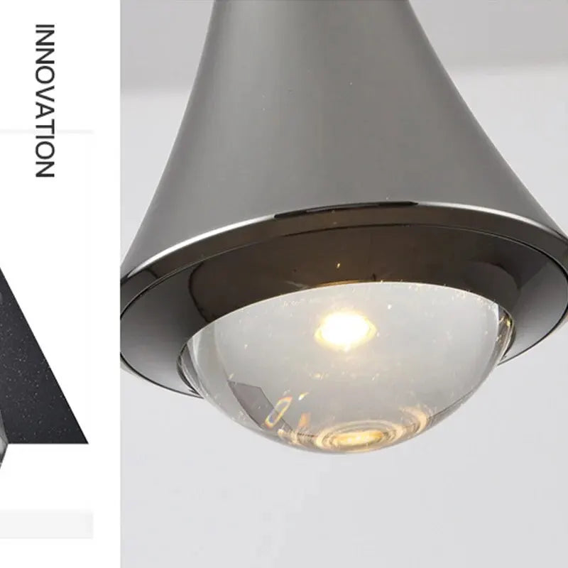 Luxe Verzilverde Hanglamp - Moderne LED Verlichting voor Woonkamer en Eetkamer