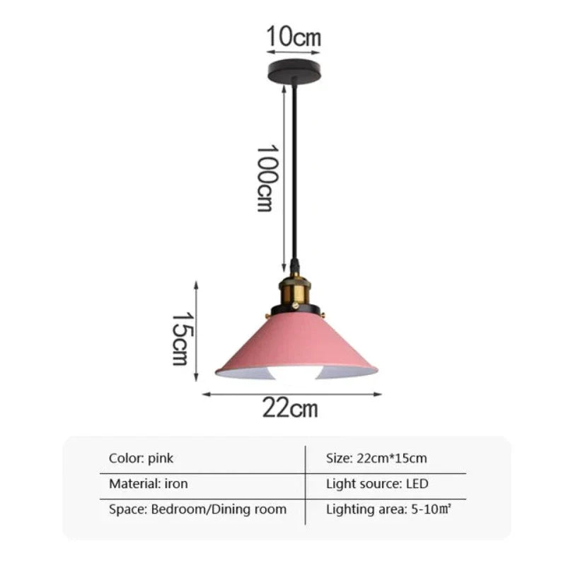 IndustrialGlow - LED Industriële Hoorn Hanglamp voor Moderne Verlichting