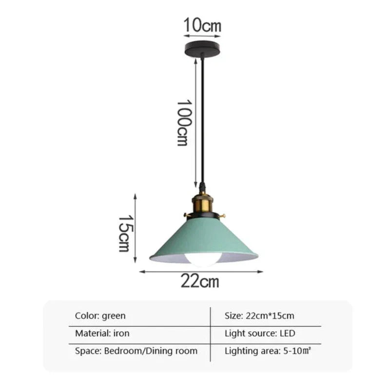 IndustrialGlow - LED Industriële Hoorn Hanglamp voor Moderne Verlichting