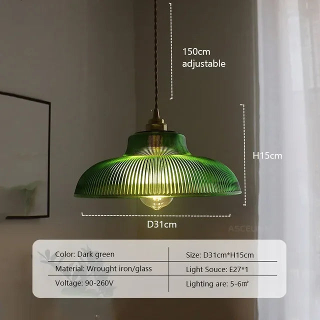 IceLuxe - Moderne Glazen Hanglamp voor Elegante Verlichting