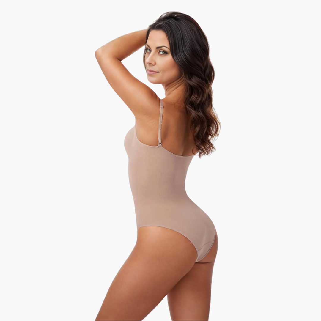 ShapeFit Bodysuit | Naadloze Body met Dubbele Buikcontrole en Borstlifting