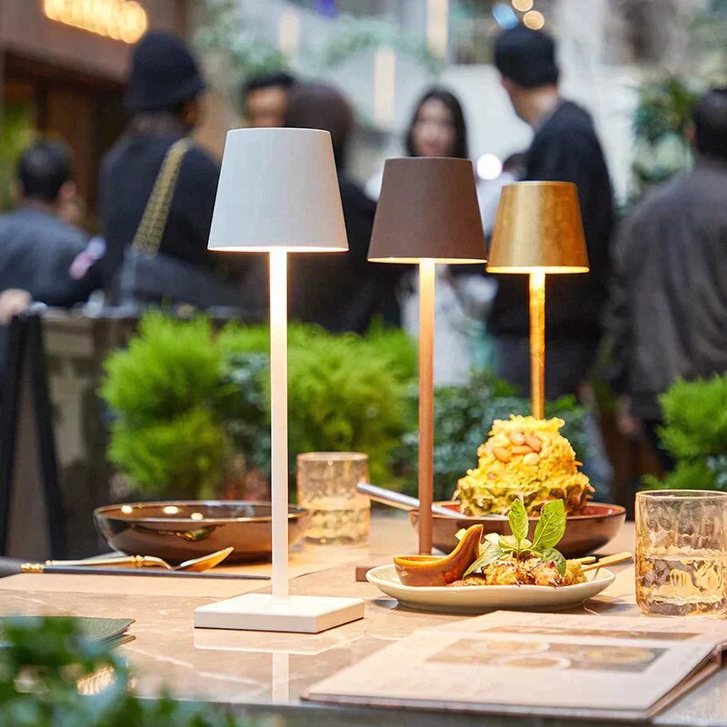 LuxeLicht - Draadloze Luxe Tafellamp | Stijlvolle LED-verlichting voor elk interieur