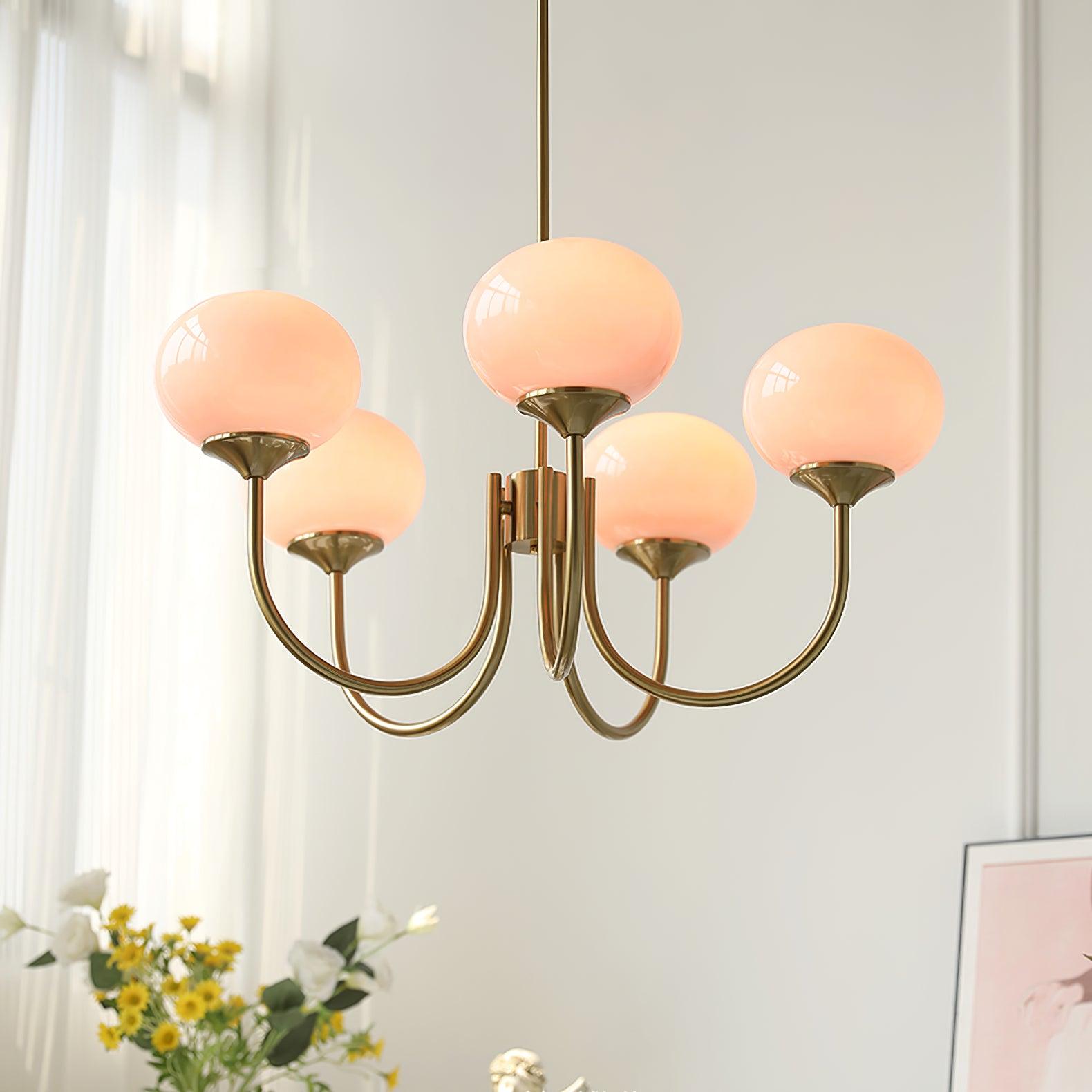 LumiPuff Moderne Kroonluchter - Stijlvolle Kroonluchter van Marshmallow voor Woonkamer en Eetkamer