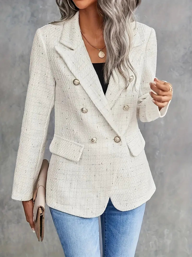 Sophie – Tweed Blazer voor Dames | Stijlvol en Elegant