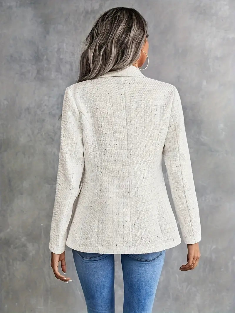 Sophie – Tweed Blazer voor Dames | Stijlvol en Elegant