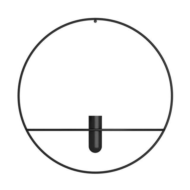 LumenWand Kaarsenhouder en Vaas | Stijlvolle Wanddecoratie