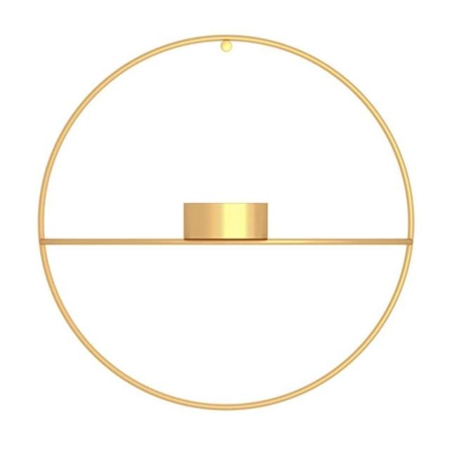 LumenWand Kaarsenhouder en Vaas | Stijlvolle Wanddecoratie