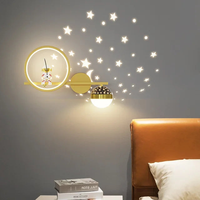 KinderLicht - Moderne Kinderwandlamp voor Slaapkamer of Speelkamer