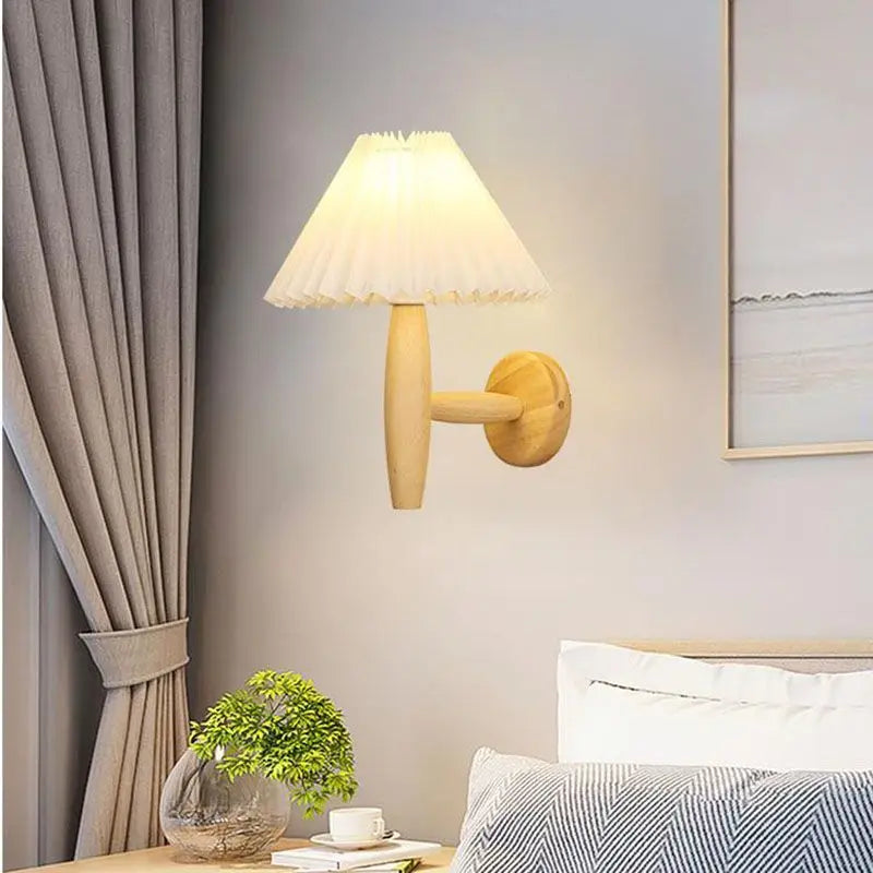 LuxeWood - Stijlvolle Houten Wandlamp | Moderne Verlichting voor Interieur