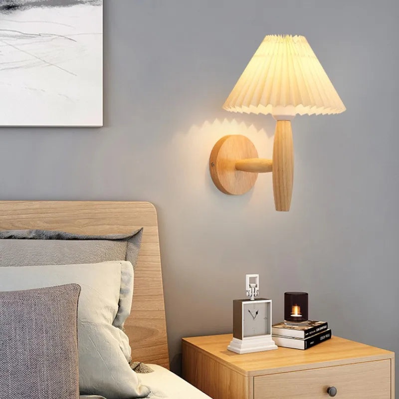 LuxeWood - Stijlvolle Houten Wandlamp | Moderne Verlichting voor Interieur