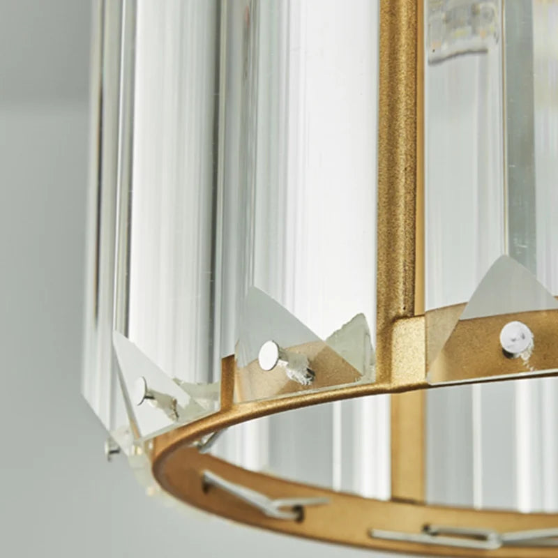 CrystalLux - Moderne K9 Kristallen Pendellamp voor Luxe Verlichting
