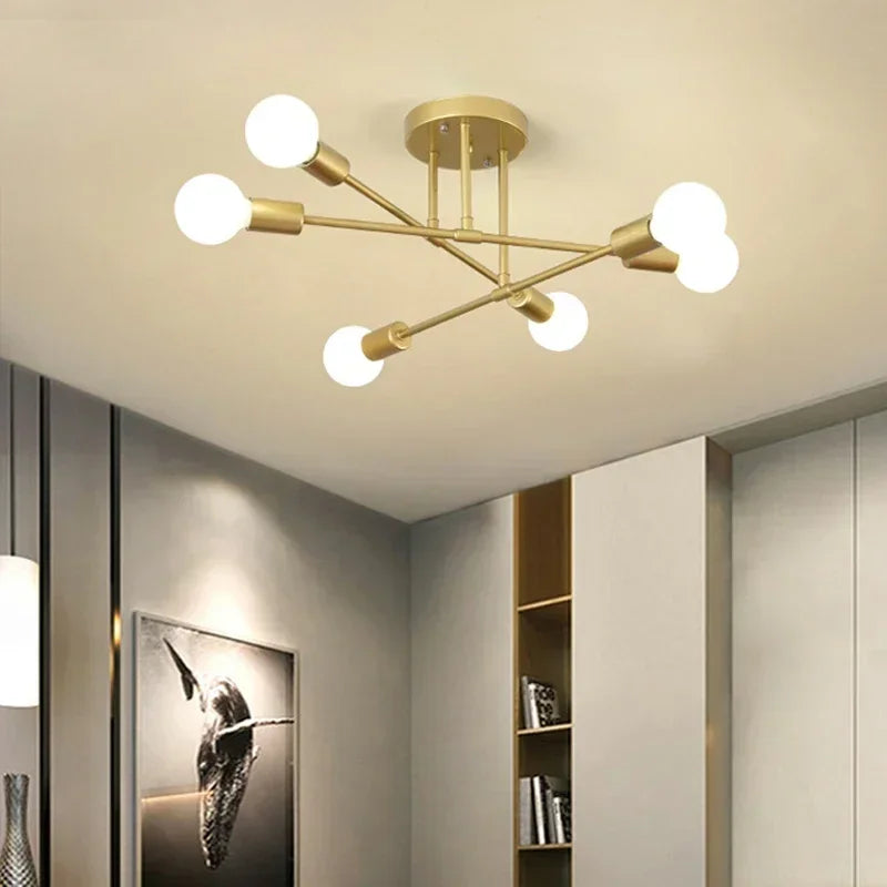 AeroGlow Moderne Minimalistische Plafondlamp - Energiezuinige LED Verlichting voor Woonkamer en Slaapkamer