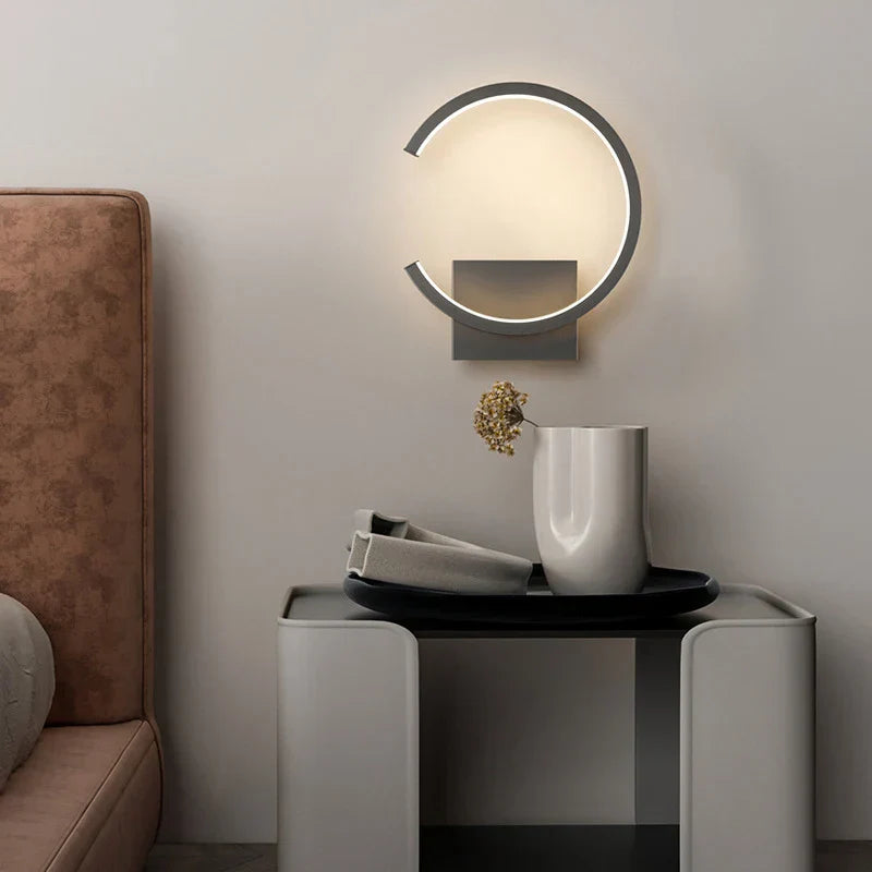 EdgeGlow - Moderne LED Wandlamp | Stijlvolle Verlichting voor Woon- en Slaapkamers