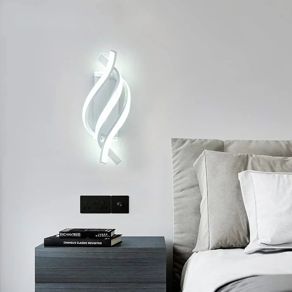 SpiraGlow - Moderne Spirale LED Wandlamp | Stijlvolle Verlichting voor Woonruimtes