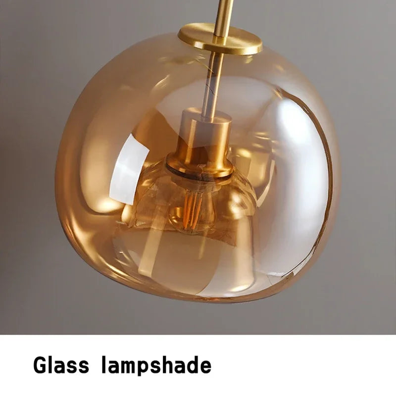 Minimalistische Glazen Plafondlamp - Stijlvolle LED Verlichting voor Woonkamer en Eetkamer