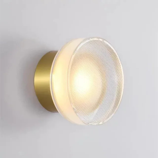 LumiOrb - Stijlvolle Moderne Ronde Wandlamp voor Minimalistische Interieurs