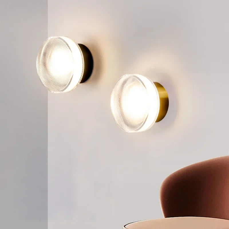LumiOrb - Stijlvolle Moderne Ronde Wandlamp voor Minimalistische Interieurs