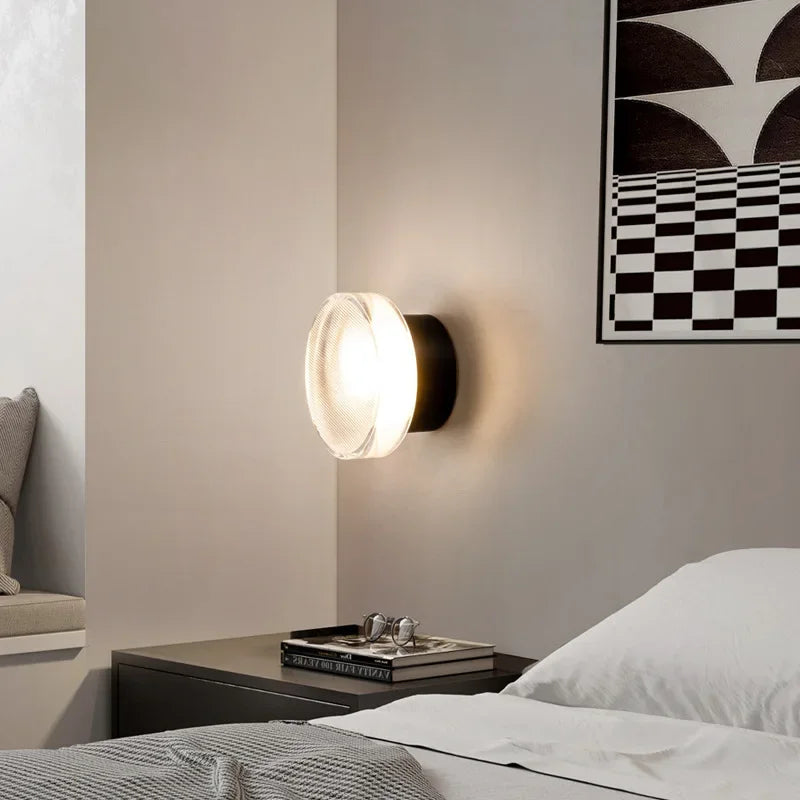 LumiOrb - Stijlvolle Moderne Ronde Wandlamp voor Minimalistische Interieurs