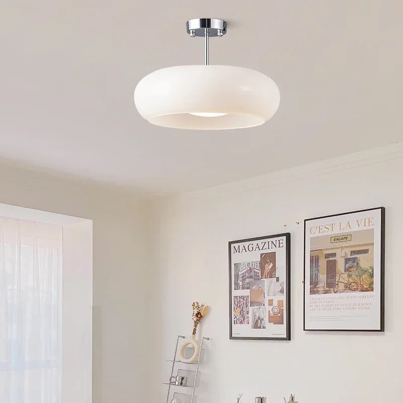 Stijlvolle Glazen LED Hanglamp - Moderne Verlichting voor Woonkamer en Eetkamer