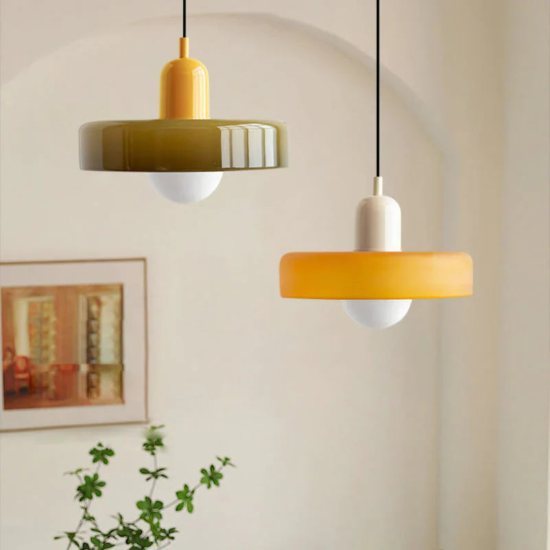 ModernGlass Plafondlamp - Scandinavische Hanglamp met Glasafwerking