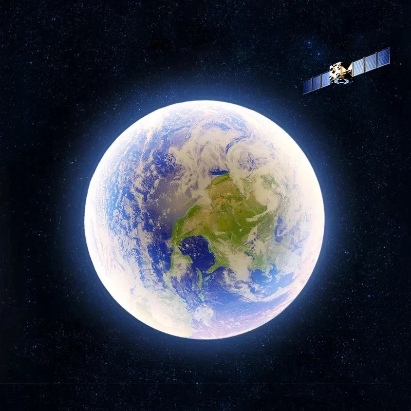 SterrenLicht - LED Maan Wandlamp met Astronaut Design